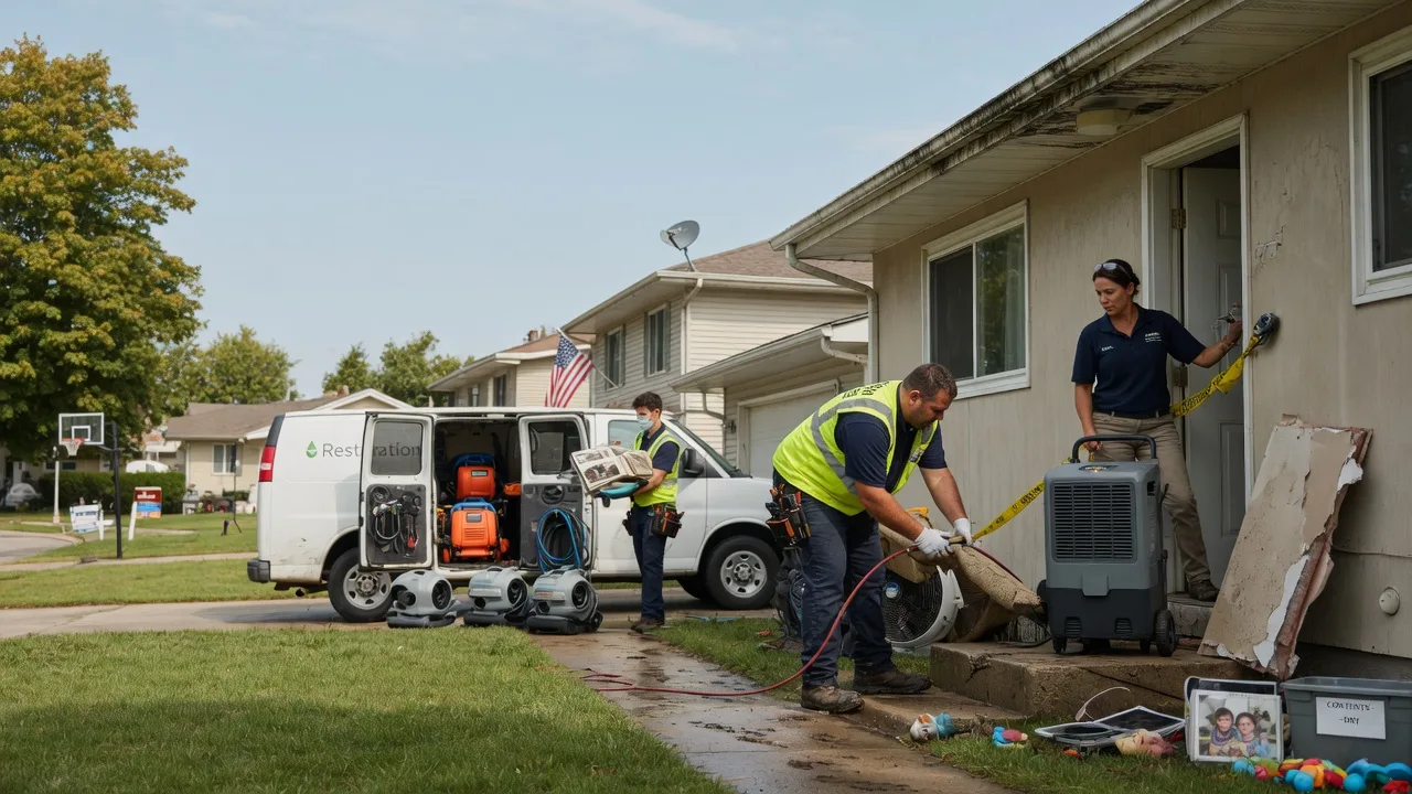 Water Damage Restoration in New Vienna, IA near me